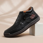 Men's Leather Ankle Shoes | Flexible Everyday Fit