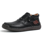 Men's Leather Ankle Shoes | Flexible Everyday Fit