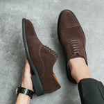 Men's Leather Oxford Shoes | Elegant All-Day Comfort Fit
