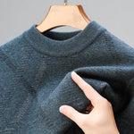 Men's Merino Wool Blend Sweater | Lightweight Cozy Winter Essential
