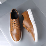 Men's Leather Low-Top Sneakers | Refined Everyday Fit