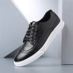 Men's Leather Low-Top Sneakers | Refined Everyday Fit
