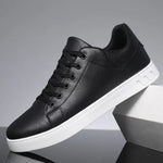 Men's Premium Leather Low-Top Sneakers | Sleek All-Day Comfort Design