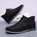 Men's Leather Mid-Top Sneakers | Refined Everyday Fit