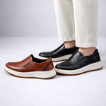 Men's Leather Slip-On Loafers | Easy Everyday Fit