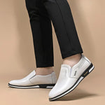 Men's Smooth Leather Penny Loafers | Refined Everyday Elegance