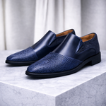 Men's Smooth Leather Slip-On Sneakers | Refined Everyday Fit