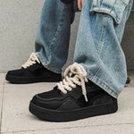 Men's Soft Textile Minimalist Sneakers | Effortless Street Style Comfort