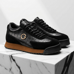 Men's Suede and Leather Sneakers | Vintage-Inspired Runner Style