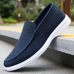 Men's Sueded Cotton Loafers | Lightweight Casual Fit