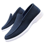 Men's Sueded Cotton Loafers | Lightweight Casual Fit