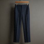 Men's Waffle Texture Trousers | Polished Business-Ready Fit