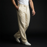 Men's Waffle Texture Trousers | Polished Business-Ready Fit