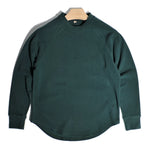 Retro Double-sided German Fleece Rounded Hem Warm Base Layer Shirt