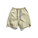 Embroidered Quick-Dry Casual Shorts