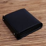 Tri-Fold Vintage Leather Wallet