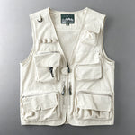 Multi-pocket Loose Casual Work Vest