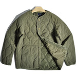 Japanese Retro Collarless Quilted Cotton-padded Jacket