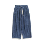 Retro Casual Corduroy Straight Leg Pants
