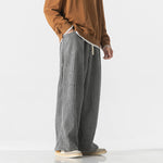 Retro Casual Corduroy Straight Leg Pants