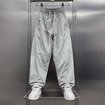 Loose-fitting Breathable Mesh Scimitar Casual Pants