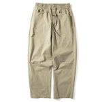 Elastic Waist Drawstring Loose Straight Leg Pants