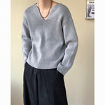 Winter V-neck Pullover Sweater