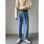 Straight Leg Relaxed Wide Leg Casual Jeans