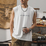 Summer Loose Fit Quick-drying  Sleeveless Sports Top