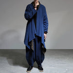 Loose Linen Zen-style Robe Cardigan