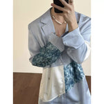 Silky Sequined Tassel Stage Party Shirt Jacket