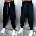Starry Rhinestone Cuffed Sweatpants