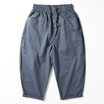 Women's Casual Lightweight Cropped Wide-leg Pants