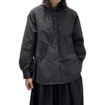 Dark Loose Padded Shirt