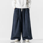 Corduroy Straight-leg Casual Wide-leg Pants