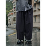 Japanese Retro Loose Straight Leg Casual Pants