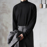 Winter High Neck Long Sleeve T-shirt