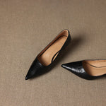Michèle™ | Elegant Low Heel Court Shoes
