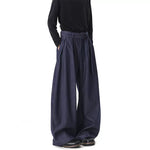 Retro Straight-leg Wide-leg Trousers