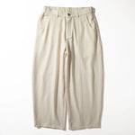 Flowy Wide-leg Straight Cropped Trousers