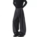 Retro Straight-leg Wide-leg Trousers