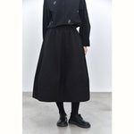 Korean Casual Silhouette Tulip Skirt