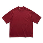 320g Japanese style Solid Color Loose Casual T-shirt
