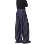 Retro Straight-leg Wide-leg Trousers