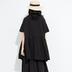 Women's Irregular Ruffled Shirt