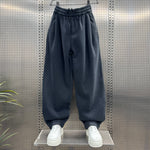 Loose-fitting Casual Thickened Curved Sweatpants