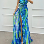 Mia™ | Vibrant Draped Dress