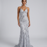 Seraphina Bellucci | Sequin Mermaid Maxi Dress For Women