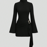 Sienna Bellucci | Ribbed Knit Mini Dress For Women