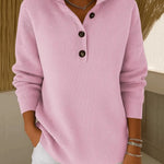 Florence™ | V-Neck Polo Sweater
